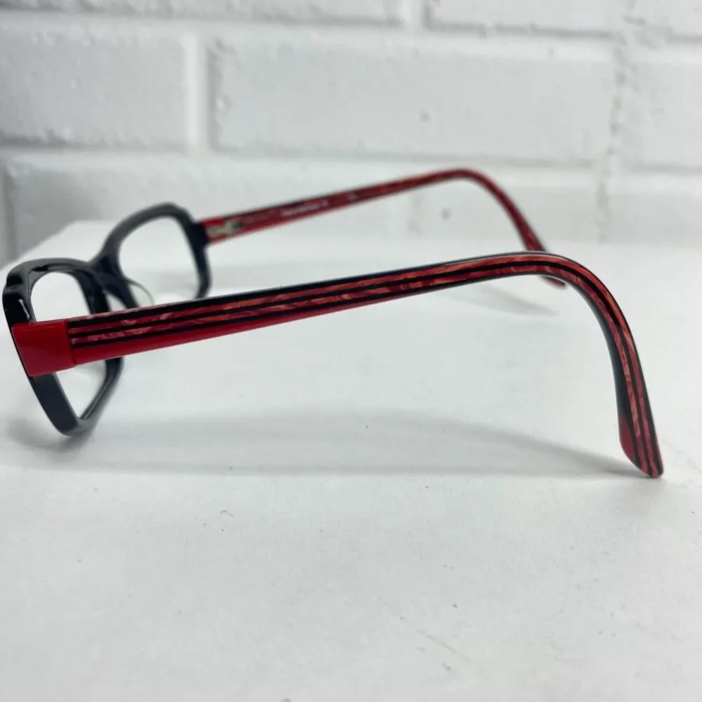 OGI Mod 8032 Col.325 Sunglasses/Eyeglasses 53-18-135 Black/Red H2736‎